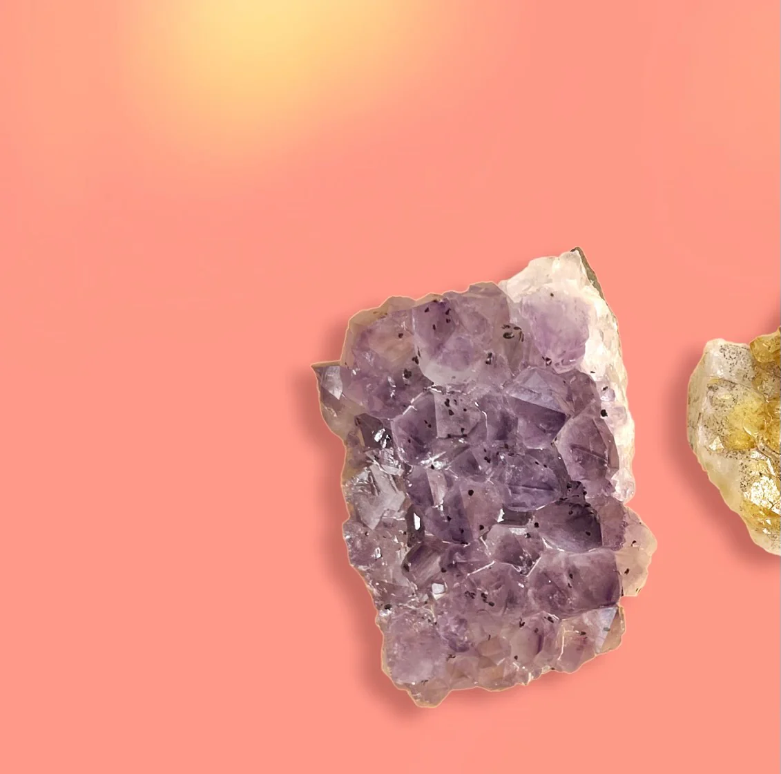 Amethyst & Citrine Clusters - Image 4